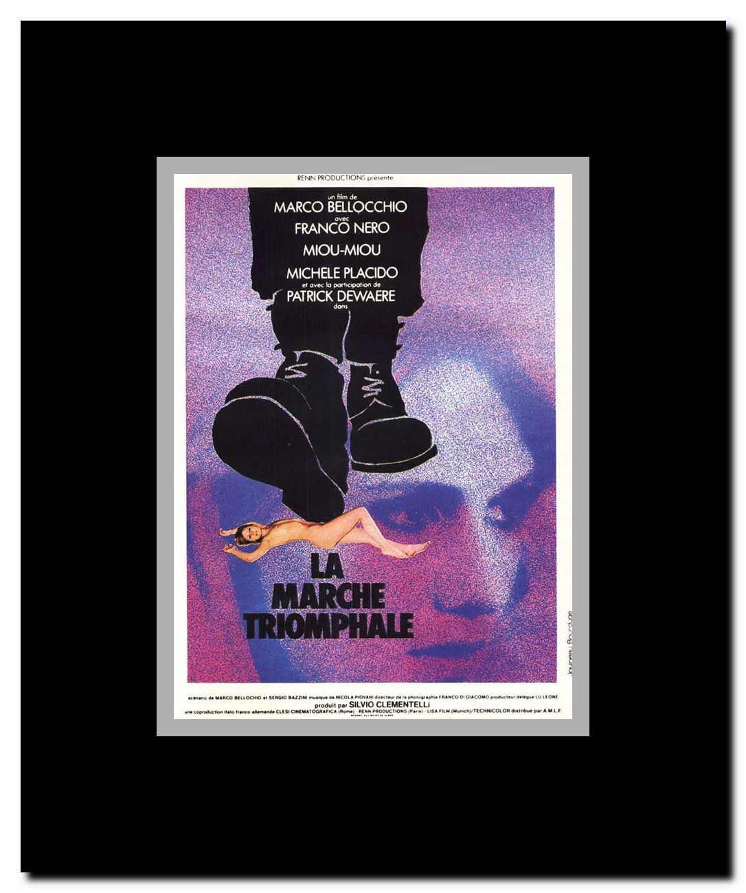 Victory March Framed Movie Poster