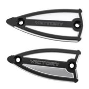 Victory Motorcycle New OEM Billet Spoke Master Cylinder Covers, Octane, 2881889-