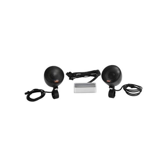 Victory Motorcycle New OEM Black Handlebar Speakers Kit, 2879625-266