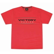 Victory Motorcycle New OEM Mens Red Racing Logo Tee Shirt, Medium, 286798203