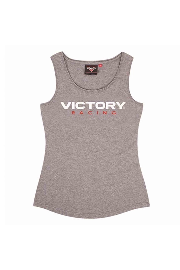 New OEM Women's Grey Gary Racing Tank Shirt, Small, 286799302