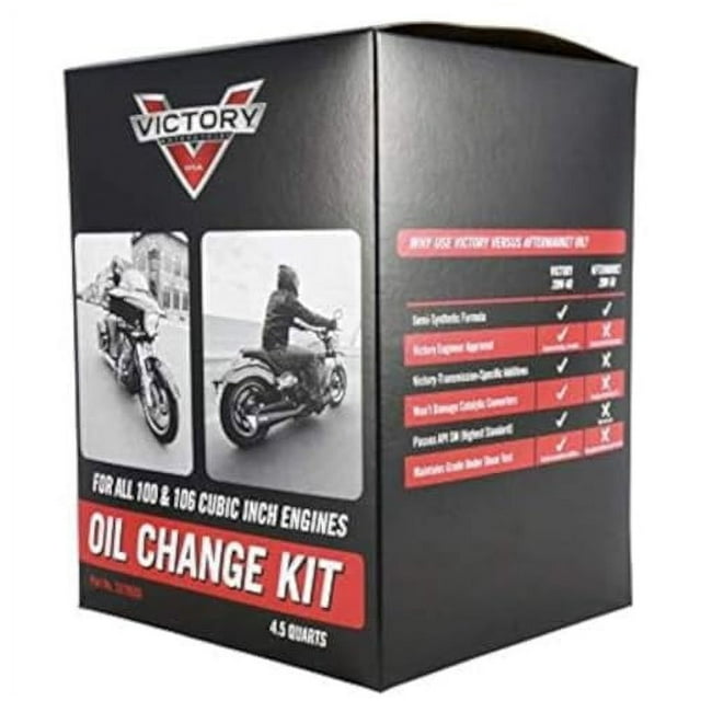 Victory Motorcycle Oil Change Kit 2879600
