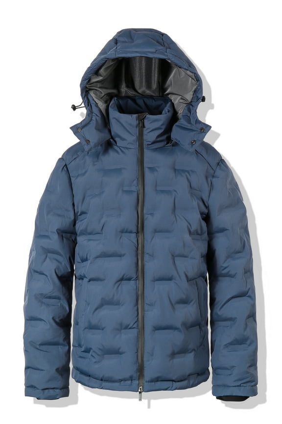 Men's Waterproof Lightweight Quilted Winter Warm Jacket Winter Coat
