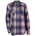 thumbnail image 1 of Victory Outfitters Ladies' Checkered Button Up Shirt w/ Two Chest Pockets - Pink - Medium, 1 of 2