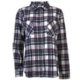 thumbnail image 1 of Victory Outfitters Ladies' Plaid Flannel Button Up Shirt w/ Two Chest Pockets, 1 of 1