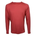 thumbnail image 1 of Victory Outfitters Men's Active Long Sleeve Performance Tee - Red - Medium, 1 of 1