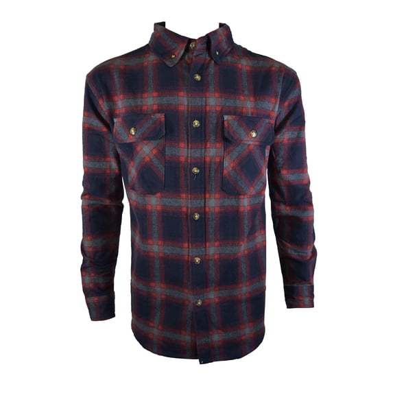 Victory Outfitters Men's Assorted Flannel Shirts - Red - XXL