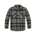 thumbnail image 1 of Victory Outfitters Men's Assorted Flannel Shirts - Teal - XXL, 1 of 5