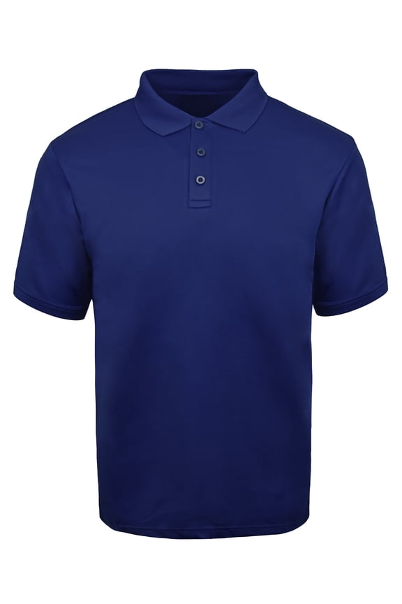 Victory Outfitters Men's Breathable Performance Polo Shirt - Navy - XXL