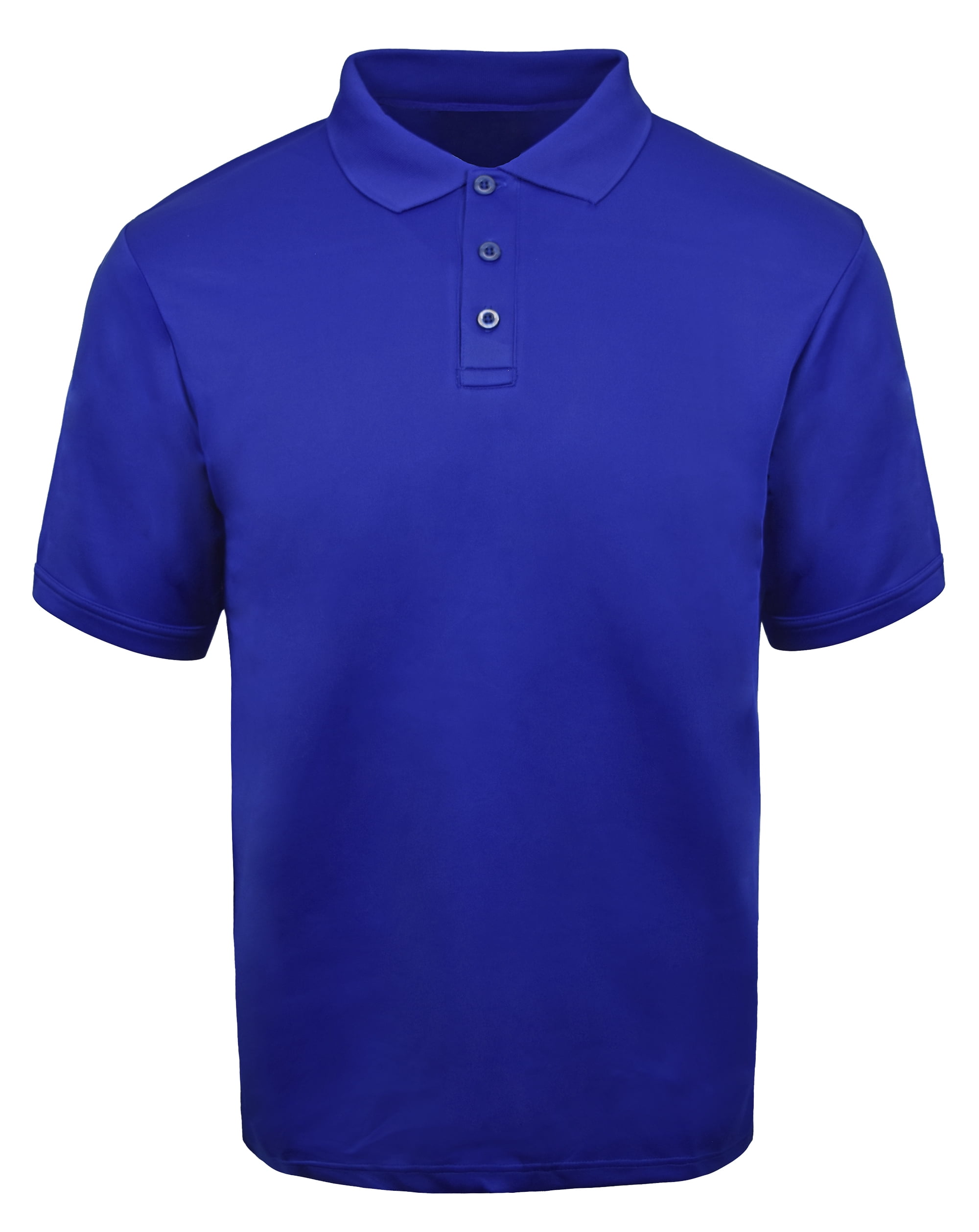 Victory Outfitters Men's Breathable Performance Polo Shirt - Navy