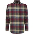 thumbnail image 1 of Victory Outfitters Men's Brush Yarn Dyed Patterned Flannel Button Up Shirt - Harvest - XL, 1 of 2