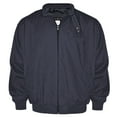 thumbnail image 1 of Victory Outfitters Men's Lightweight Band Collar Chintz Zip Up Jacket - Navy - L, 1 of 4
