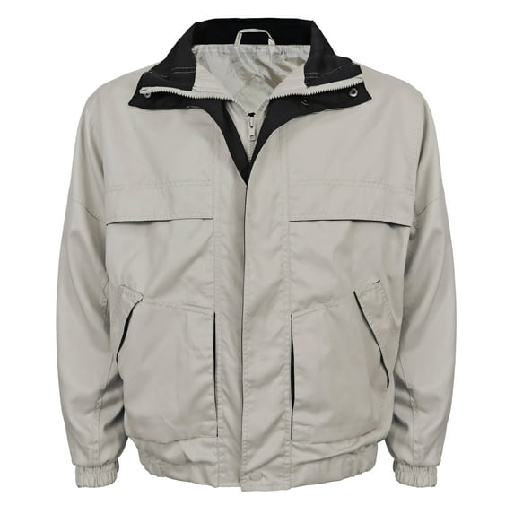Victory Outfitters Men's Microfiber Contrast Color Jacket w/ Storm Flap