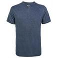 thumbnail image 1 of Victory Outfitters Men's Modal Blend Short Sleeve Contrast Trim V-Neck Henley, 1 of 1