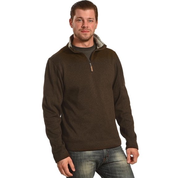Victory Outfitters Men's Salt & Pepper 1/4 Zip Pullover
