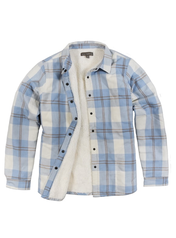 Womens Sherpa Lined Shirt Jacket