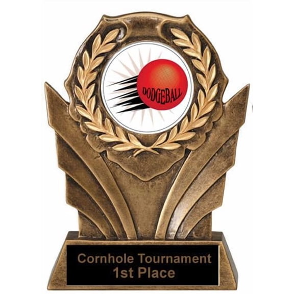 Victory Resin Dodgeball Trophies
