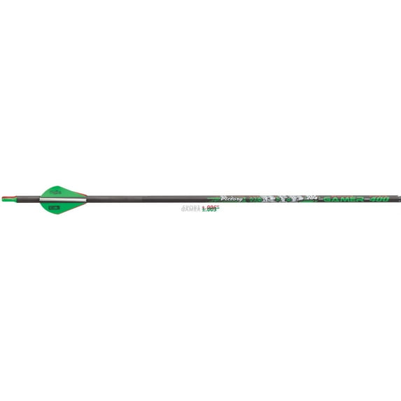 Victory Archery RIP Gamer Xtreme Velocity 350 Spine Fletched - 6 Pack