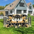 thumbnail image 1 of Victory Store Gold Congrats Grad 36" x 72" Graduation Party Sign 22768, 1 of 8