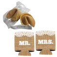 thumbnail image 1 of Victory Store Will You Marry Me Cookie with Burlap Mr and Mrs Can Coolies, 1 of 5