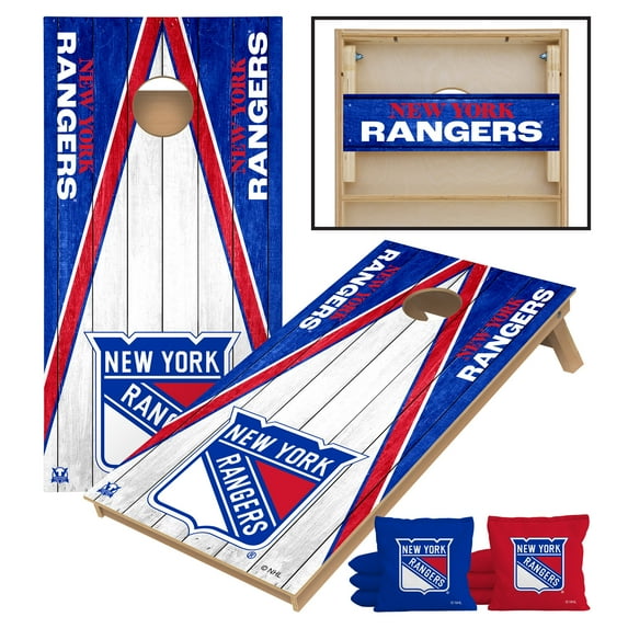Victory Tailgate New York Rangers 2' x 4' Tournament Cornhole Board Set