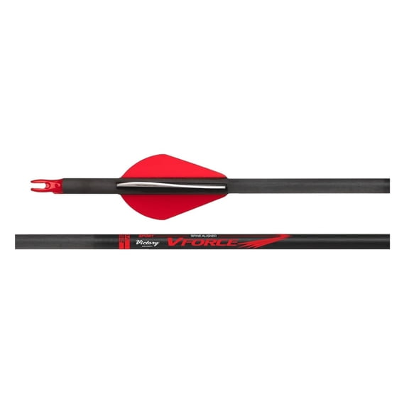 Victory Vforce Sport Arrows 250 2In Vanes 6 Pack