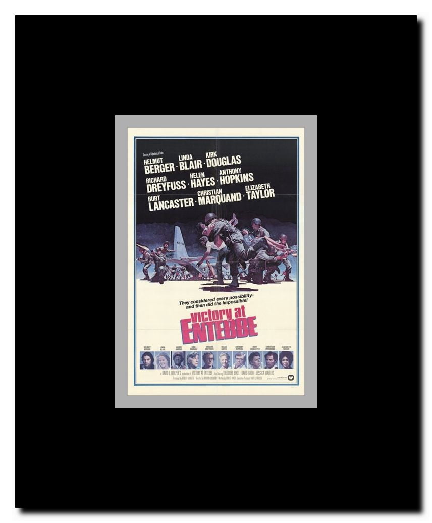 Victory at Entebbe Framed Movie Poster