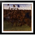 thumbnail image 1 of Victory of Louis III and Carloman on the Normans 30x28 Large Black Wood Framed Print Art by Jean Fouquet, 1 of 2
