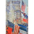 thumbnail image 1 of Victory over Germany Celebration Manhattan with flags, flying Poster Print by Frederick Childe  Hassam (18 x 24), 1 of 1