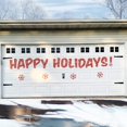 thumbnail image 1 of VictoryStore Happy Holidays Garage Door Magnet Set, Indoor or Outdoor Christmas Magnets 18 Pieces, 19718, 1 of 6