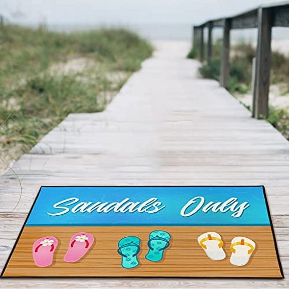 VictoryStore Home Accessories: Lake House Doormat 24 Inches by 36 Inches (Sandals Only 19457)