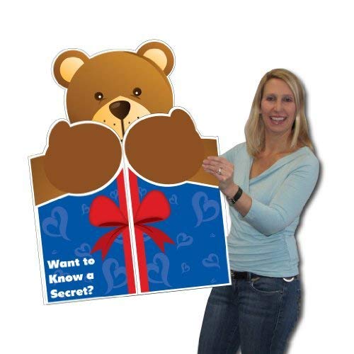 VictoryStore Jumbo Greeting Cards Giant Love Card (Giant Hug) 2 feet x