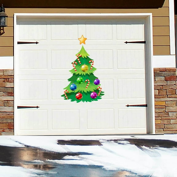 VictoryStore Jumbo Magnetic Christmas Tree Display, Indoor or Outdoor Winter Magnets, Layer Magnets To Decorate Tree, 19701