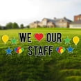 thumbnail image 1 of VictoryStore Outdoor Lawn Decorations, We Love Our Staff Yard Decorations, 19pcs, 12514, 1 of 7