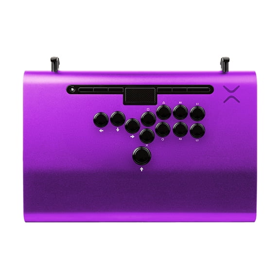 Victrix PRO FS 12 Leverless Arcade Fight Stick for PlayStation 4/5, Purple