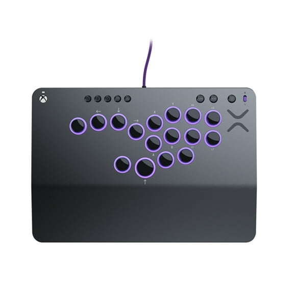 Victrix Pro KO Leverless Fight Stick for Xbox & PC, Metallic Grey