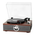 thumbnail image 1 of Victrola 5-in-1 Wood Bluetooth Record Player with 3-Speed Turntable, CD and Radio, 1 of 2