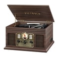 thumbnail image 1 of Victrola Quincy 6-in-1 Bluetooth Record Player (Gray), 1 of 7