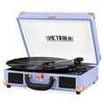 thumbnail image 1 of Victrola Bluetooth 3-Speed Suitcase Turntable, Purple VSC-550BT-LVG, 1 of 2