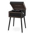 thumbnail image 1 of Victrola Bluetooth 3-Speed Turntable with FM Radio & USB Player, Black, 1 of 3