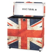 Victrola Collector Vinyl Record Storage Case (UK Flag)
