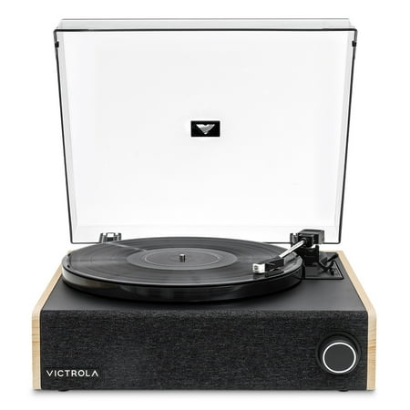 Victrola - Eastwood LP Stereo Bluetooth Record Player with Bluetooth and 3 speed Turntable - Natural