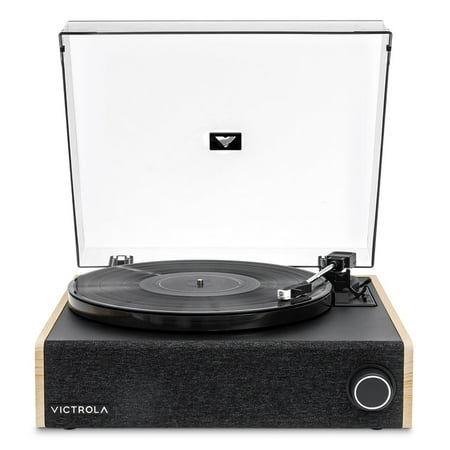 Victrola - Eastwood LP Stereo Bluetooth Record Player with Bluetooth and 3 speed Turntable - Natural