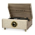 thumbnail image 1 of Victrola Highland Bluetooth Belt Drive Wooden Turntable with FM Radio & Aux-in, Farmhouse Walnut, 1 of 2