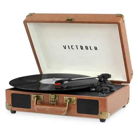 Victrola - Bluetooth Stereo Turntable - Brown