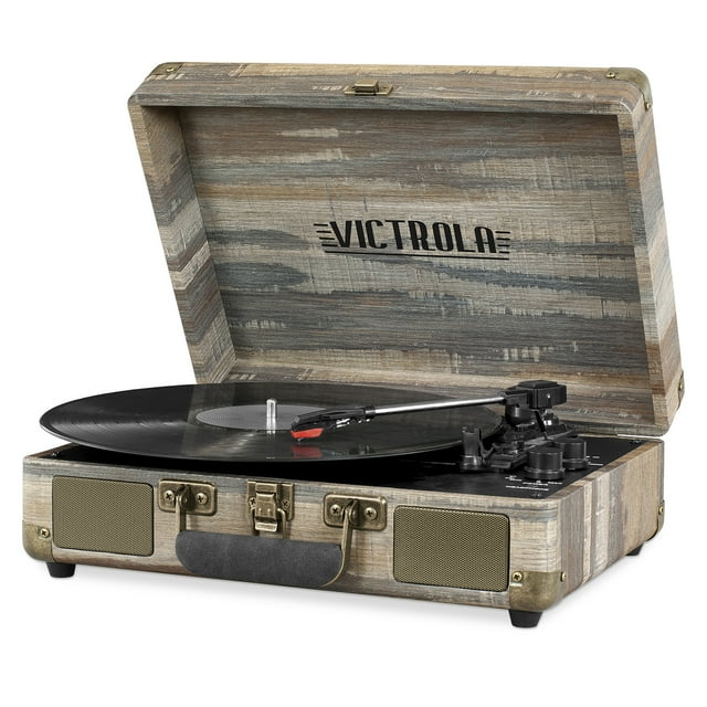 Victrola Journey Bluetooth Suitcase Record Player with 3speed