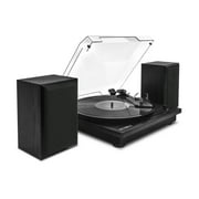 Victrola Montauk Bluetooth Record Player with 3 speed Turntable and Bookshelf Speakers