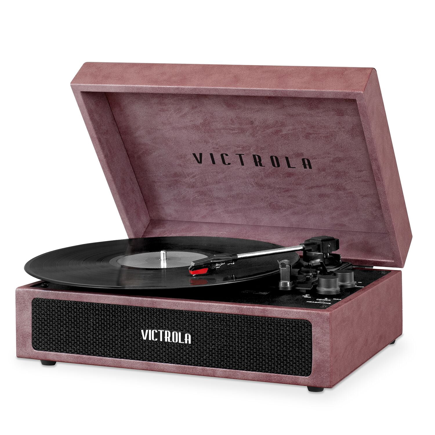 Victrola Parker Bluetooth Suitcase Record Player with 3-speed