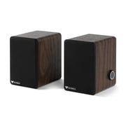 Victrola Premiere M1 Powered Bookshelf Speakers - Pair Espresso