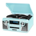 Victrola Retro Vinyl & CD Player with Bluetooth, 3-Speed Turntable ...